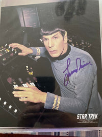 Leonard Nimoy Signed 8x10 Photo (Star Trek) - JSA COA #01
