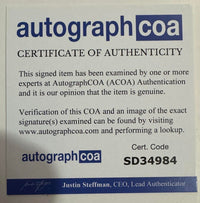 Rod Stewart Signed 8x10 Photo - ACOA