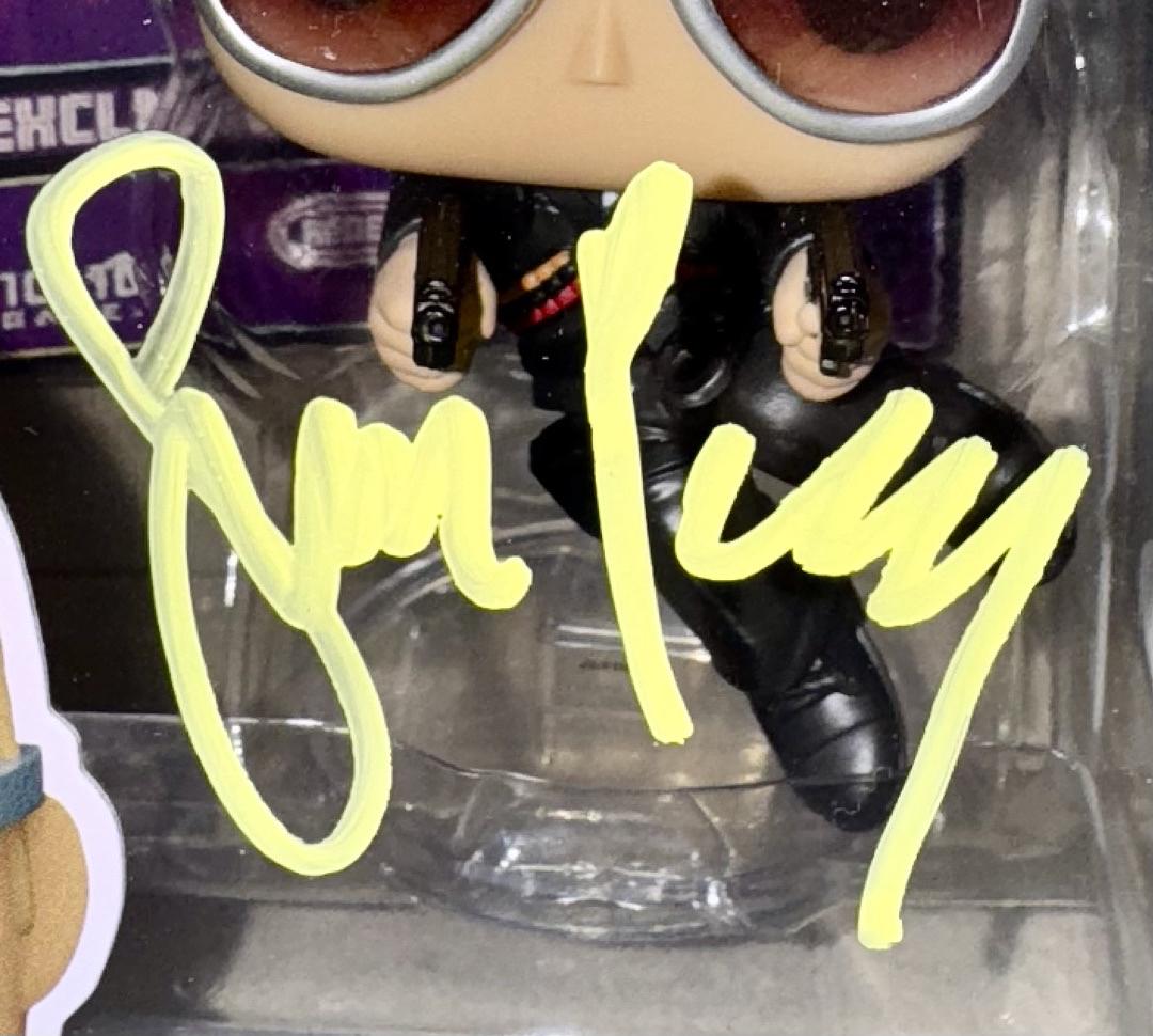 Simon Pegg Signed Funko Pop #997 "Nicholas Angel" (Hot Fuzz) - JSA COA