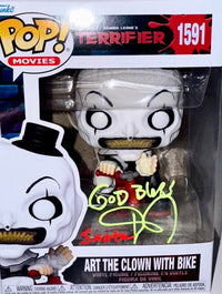 Daniel Roebuck Signed Funko Pop #1591 Art The Clown (Terrifier) - SWAU #01