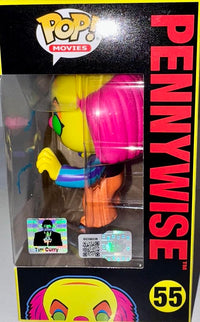 Tim Curry Signed Funko Pop #55 "Pennywise" (IT) Entertainment Earth Exclusive - Beckett COA #02