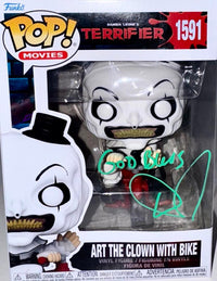 Daniel Roebuck Signed Funko Pop #1591 Art The Clown (Terrifier) - SWAU #04