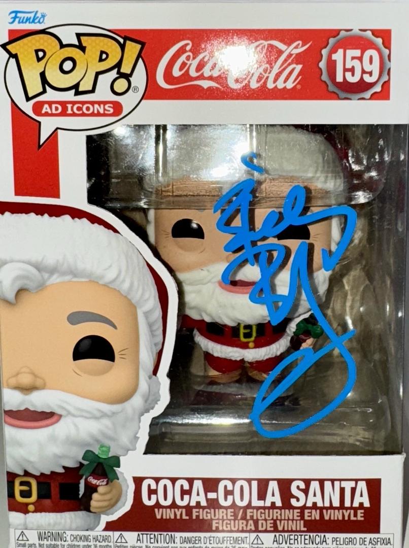 Billy Bob Thornton Signed Funko Pop #159 "Coca-Cola Santa" (Bad Santa) - Beckett COA
