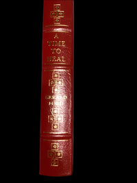 Gerald Ford Autographed A Time to Heal Book Easton Press