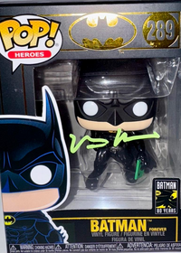 Val Kilmer Signed Funko Pop #289 Batman 80 Years - Celebrity Authentics #03