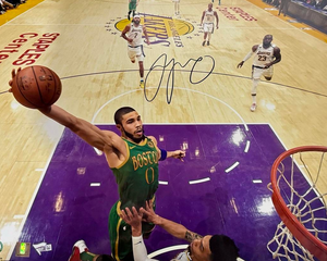 Jayson Tatum Signed 16x20 Photo Boston Celtics - Fanatics COA #02