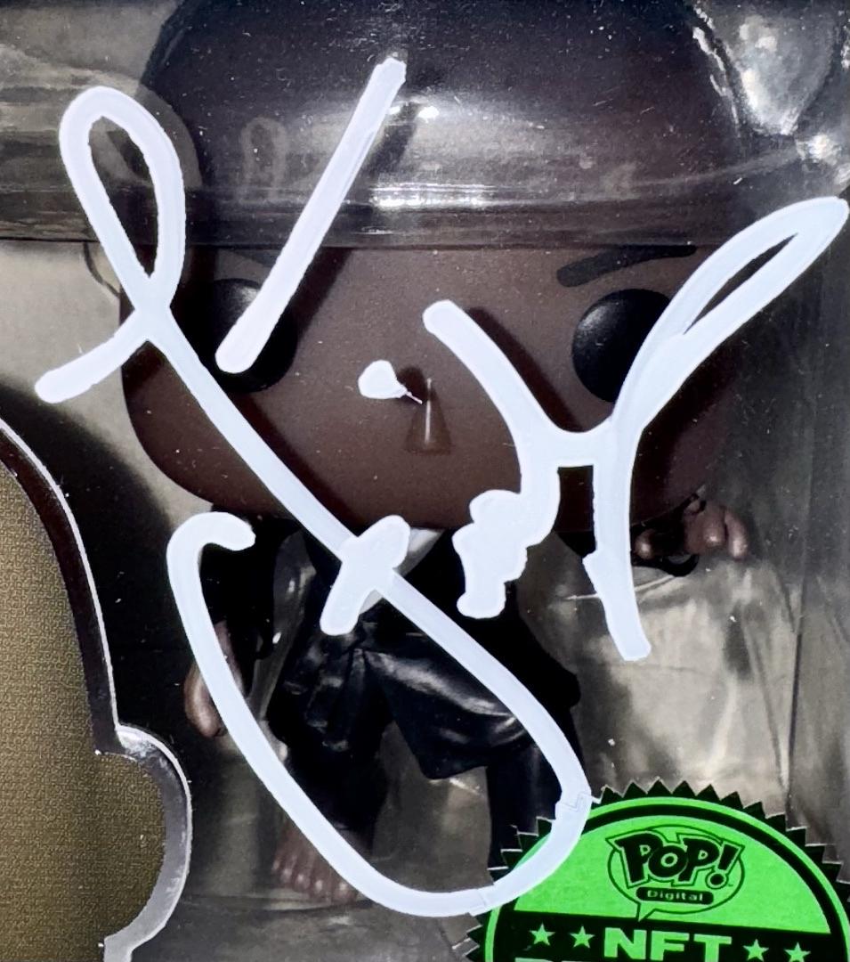 Laurence Fishburne Signed Limited Edition Funko Pop #111 Morpheus (The Matrix) - Beckett COA