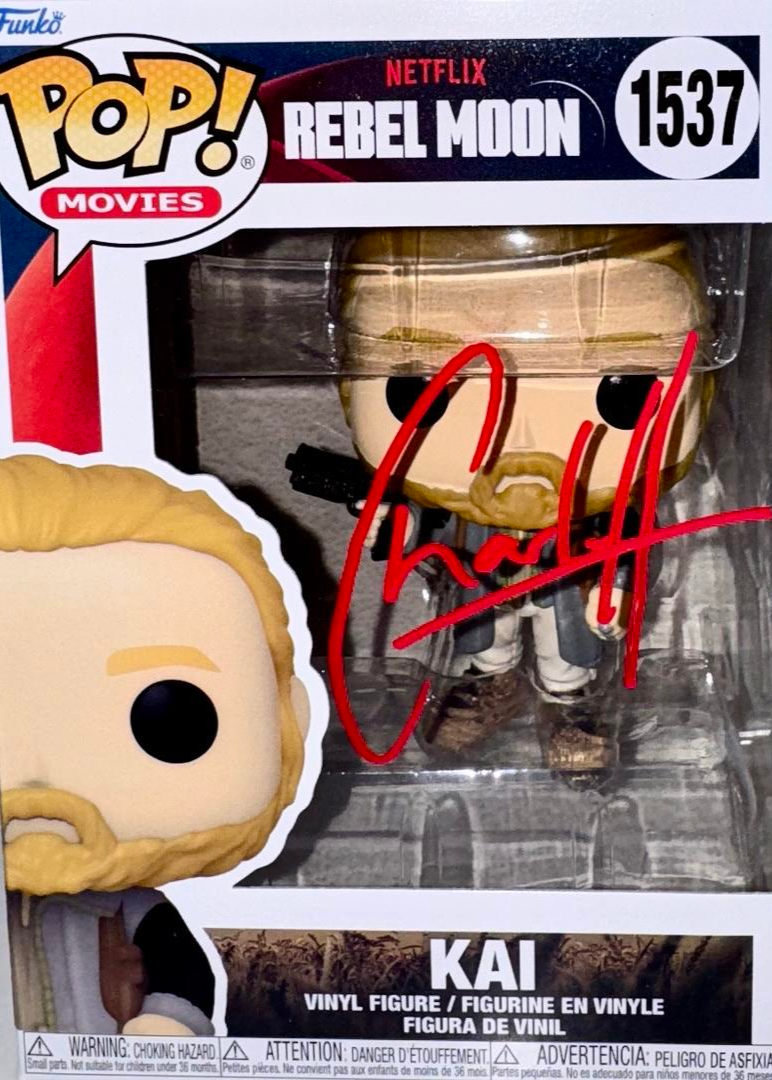 Charlie Hunnam Signed Funko Pop #1537 Kai (Rebel Moon)  - JSA COA