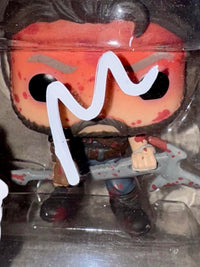 Nicholas Cage Signed Funko Pop #1131 "Red Miller" Mandy (White Ink) - ACOA