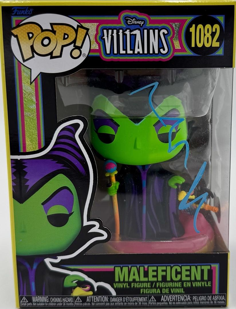 Angelina Jolie Signed Funko Pop #1082 (Maleficent)  - Beckett COA