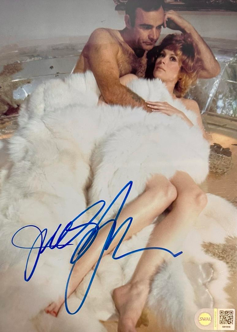 Jill St. John Signed 8x10 Photo (James Bond) - SWAU