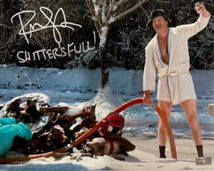 Randy Quaid Signed 11x14 Photo w/ "Shitters Full" Inscription - TriStar COA