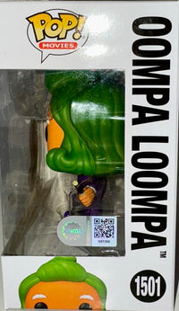 Hugh Grant Signed Funko Pop #1501 "Oompa Loompa" (Wonka) - SWAU #02