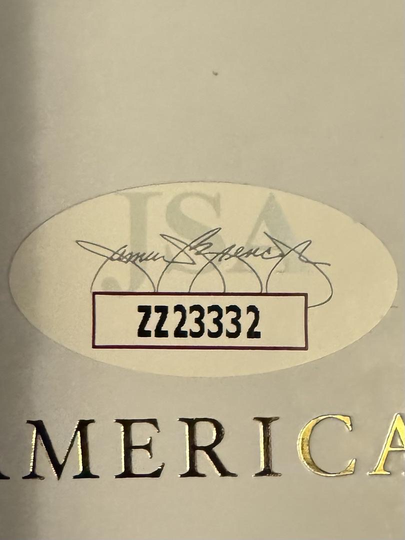 Donald Trump Autographed Save America Book Signed Hardcover - JSA COA #03