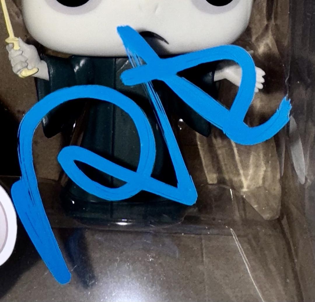 Ralph Fiennes Signed Funko Pop #06 "Lord Voldemort" (Harry Potter) Blue Ink - JSA COA