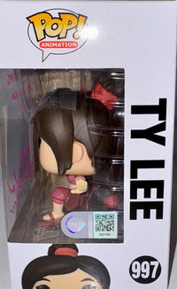 Olivia Hack Signed Funko Pop #997 "Ty Lee" (Avatar Last Airbender) w/ Quote - SWAU #03
