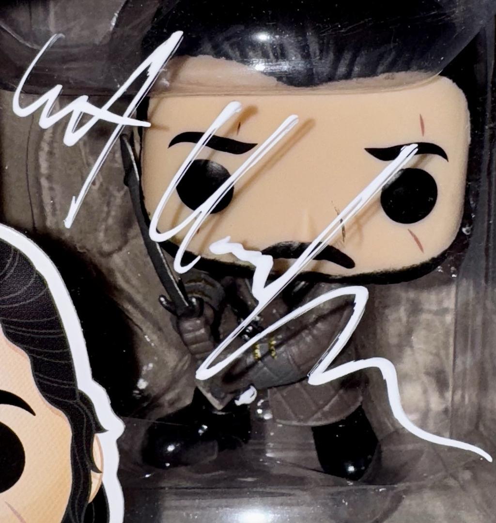 Kit Harington Signed Funko Pop #80 "Jon Snow" (Game Of Thrones) - Beckett COA #02