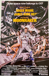 Roger Moore Signed 8x10 Photo (Moonraker) - JSA COA
