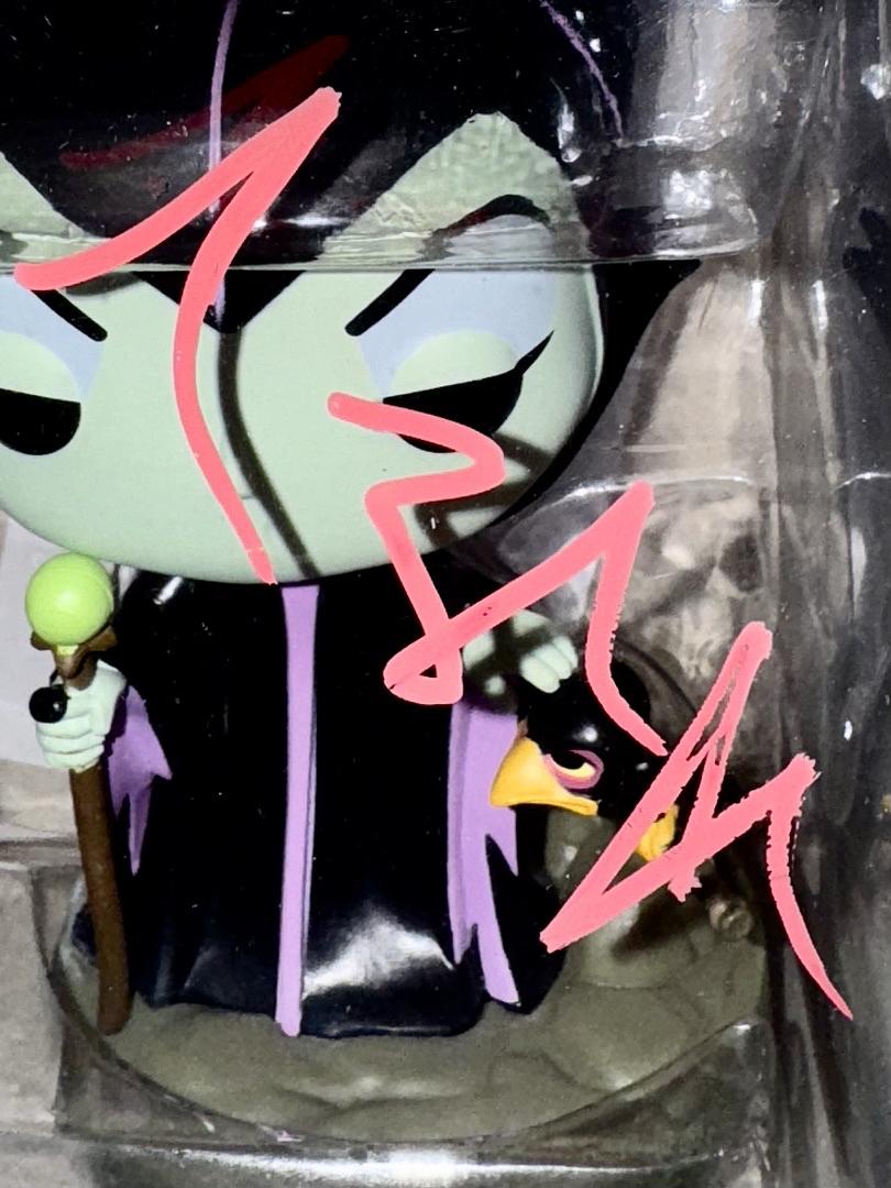 Angelina Jolie Signed Funko Pop #1082 Maleficent Disney Villains - JSA COA
