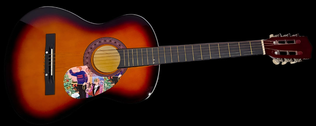 Elton John Signed Guitar - JSA COA #01