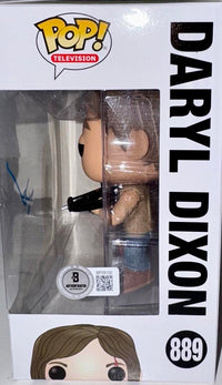 Norman Reedus Signed Funko Pop #889 "Daryl Dixon" (Walking Dead) - Beckett COA