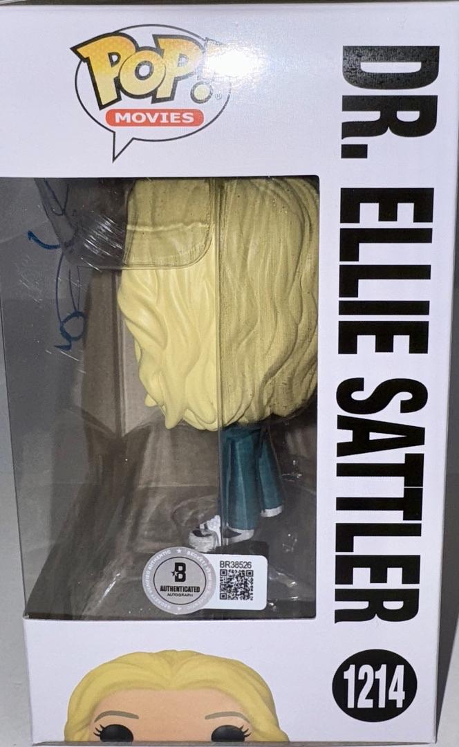 Laura Dern Signed Funko Pop #1214 "Dr. Ellie Sattler" - Beckett COA #02