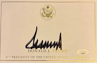 Donald Trump Autographed Save America Book Signed Hardcover - JSA COA #09