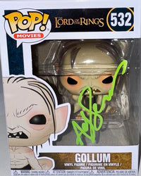 Andy Serkis Signed Funko Pop #532 "Gollum" (LOTR) - OC Celebrity Marketing