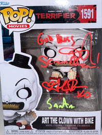 Daniel Roebuck Signed Funko Pop #1592 "Art The Clown" (Terrifier) w/Inscription - SWAU #03