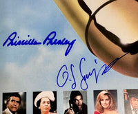 OJ Simpson & Priscilla Presley Signed 11x17 Photo (The Naked Gun) - Schwartz / JSA COA