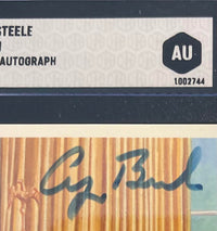 George Bush Signed 1989 Perez-Steele Card - SGC