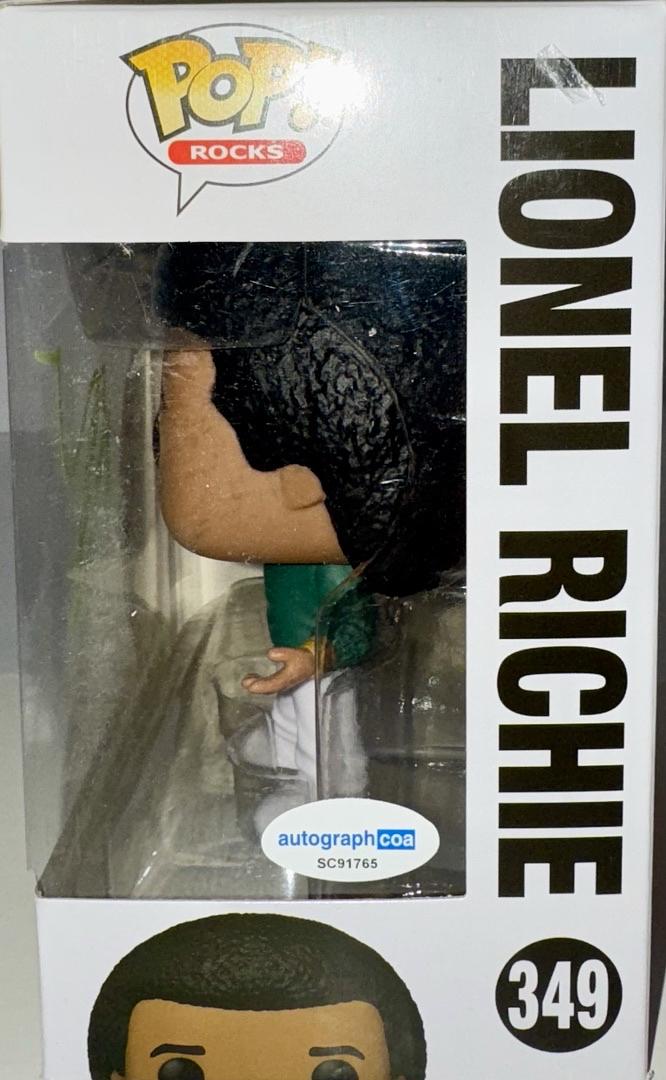 Lionel Richie Signed Funko Pop #349 - ACOA