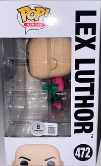 Jesse Eisenberg Signed Funko Pop #472 Lex Luthor (Superman) - Beckett COA
