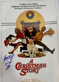 Scotty Schwartz Signed 11x17 Photo (Christmas Story) - Schwartz COA #01