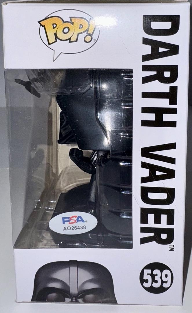 Hayden Christensen Signed Funko Pop #539 "Darth Vader" (Star Wars) - PSA COA