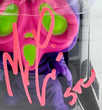 Matthew Lillard Signed Funko Pop #1607 Ghost Face Blacklight Variant (Scream) - OC Celebrity Marketing #03