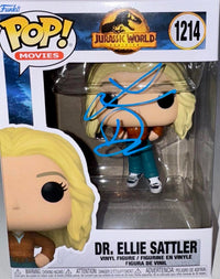 Laura Dern Signed Funko Pop #1214 "Dr. Ellie Sattler" - Beckett COA #02