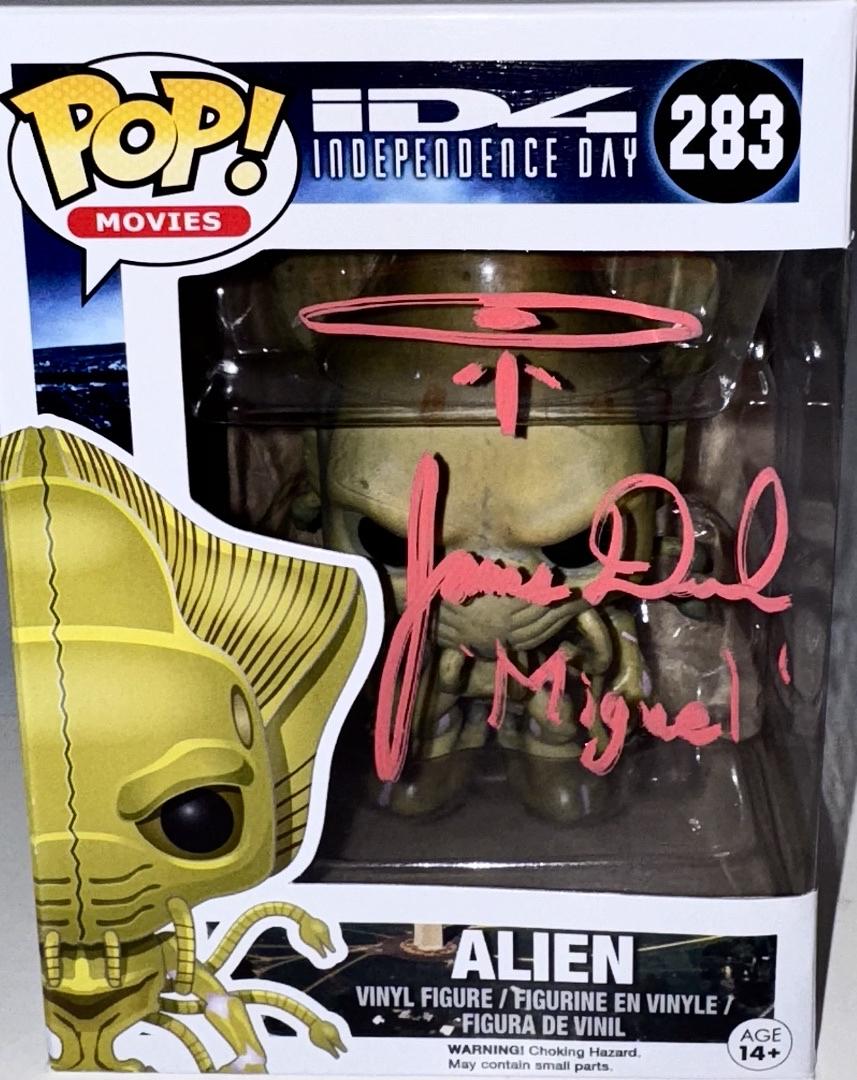 James Duval Signed Funko Pop #283 (Independence Day) w/Inscription - SWAU #03