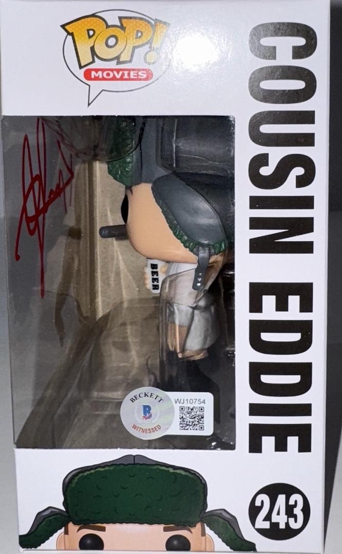 Randy Quaid Signed Funko Pop #243 "Cousin Eddie" (Christmas Vacation) - Beckett COA
