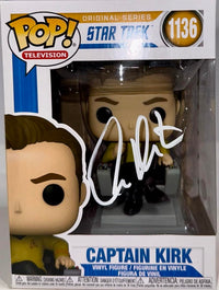 William Shatner Signed Funko Pop #1136 "Captain Kirk" (Star Trek) - JSA COA #02