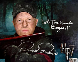 David Decio Signed 8x10 Photo (Harry Potter) - Beckett COA