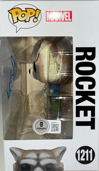Bradley Cooper Signed ExclusiveFunko Pop #1211 "Rocket Raccoon" (GOTG) - Beckett COA #07