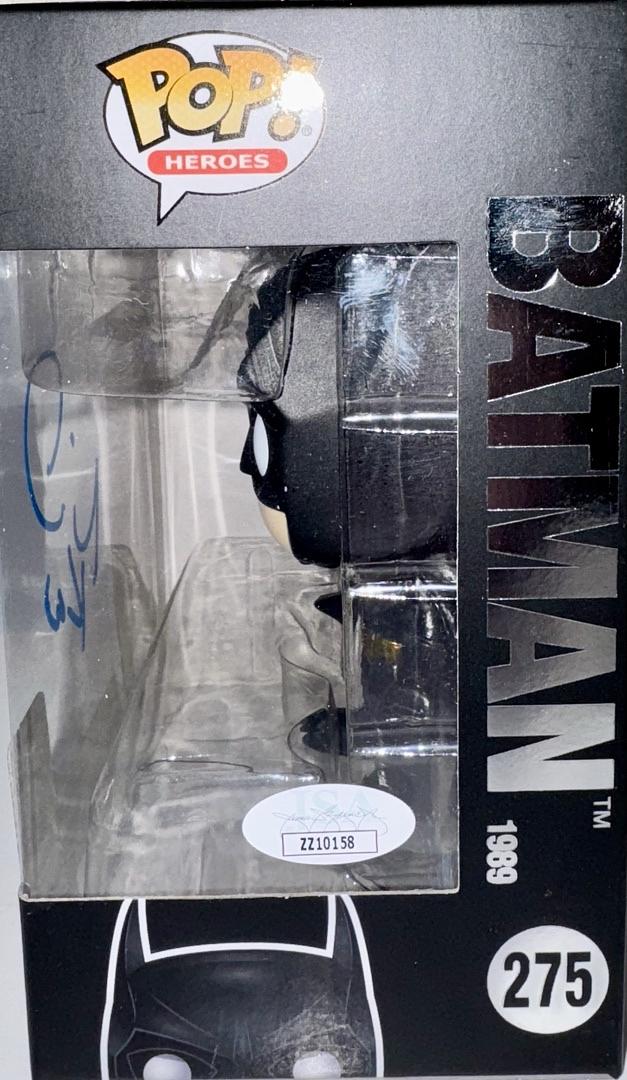 Michael Keaton Signed Funko Pop #275 Batman - JSA COA - Full letter of authenticity