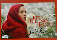 Amanda Seyfreid Signed 8x10 Program Photo (Red Riding Hood) - ACOA
