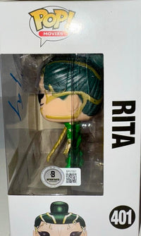 Elizabeth Banks Signed Funko Pop #401 "Rita" (Power Rangers) - Beckett COA