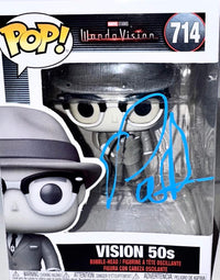 Paul Bettany Signed Funko Pop #714 "Vision" (Wanda Vision) - Beckett COA