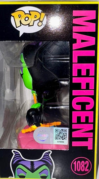 Angelina Jolie Signed Funko Pop #1082 Maleficent Disney Villains - SWAU