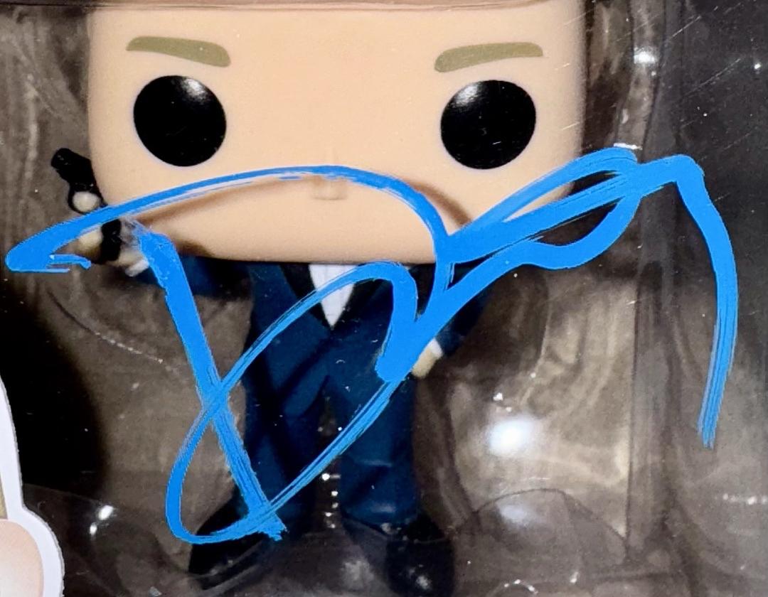 Daniel Craig Signed Funko Pop #689 James Bond (Blue Ink) - Beckett COA
