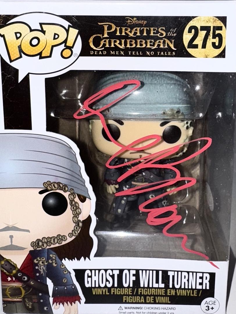 Orlando Bloom Signed Funko Pop #275 "Will Turner" (Pirates Of The Carribean) - JSA COA