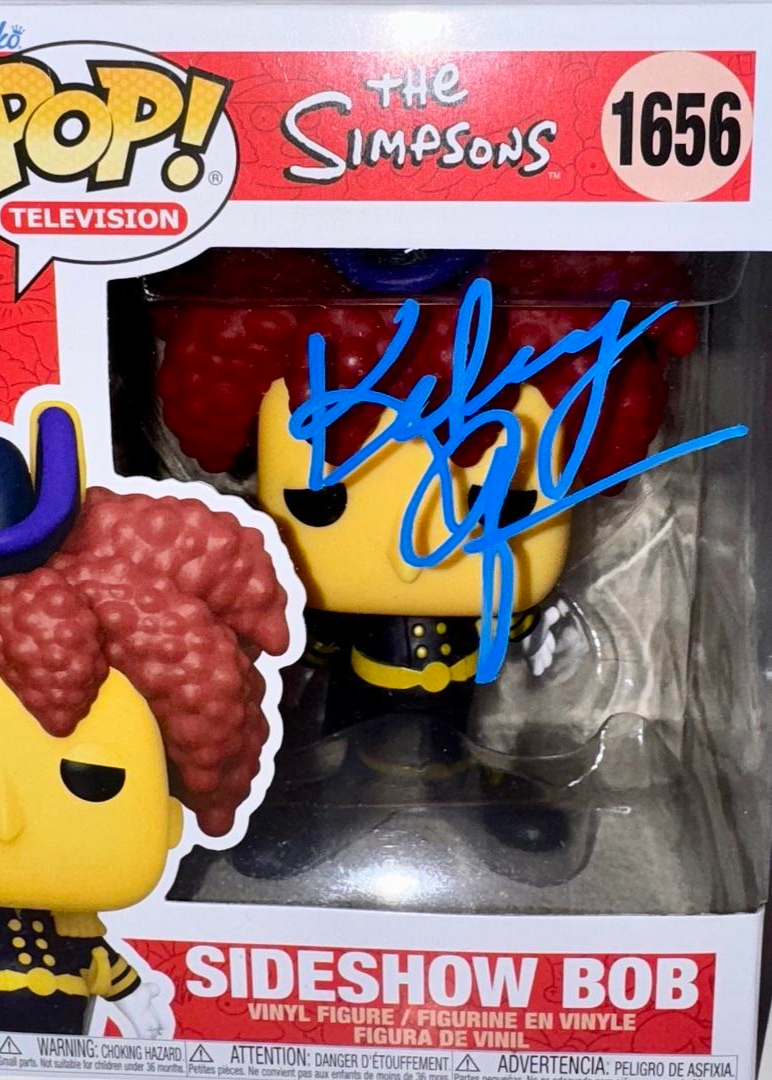 Kelsey Grammer Signed Funko Pop #1656 Sideshow Bob (The Simpsons)  - Beckett COA